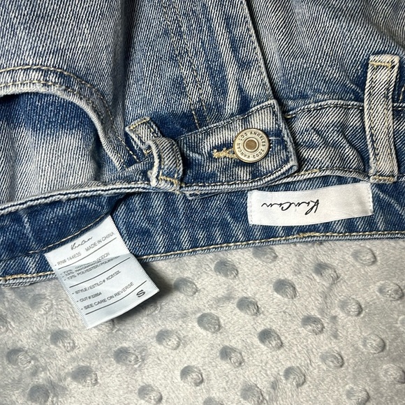 KanCan Denim Frayed cut off Shorts Small - Picture 4 of 6